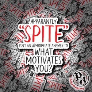 Apparently Spite