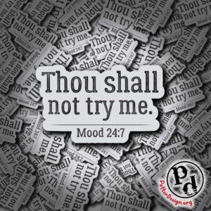 Though Shall Not